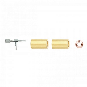 Тройник с боковой гайкой 1/4" SAE, 7/16"-20UNF (на трубку 4мм)